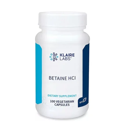betaine hci, betaine, klaire labs betaine hci, vitamins, supplements, theramineral, the woodlands