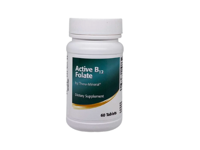 Active B12 Folate (60 Tabs) | Thera-Mineral