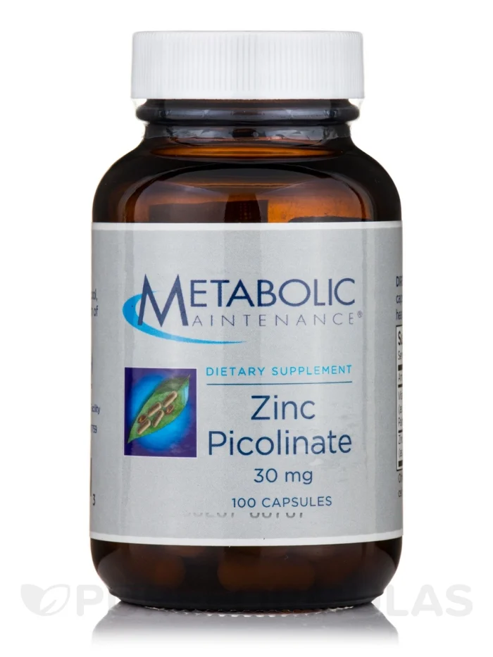 zinc picolinate, zinc, metabolic maintenance, vitamins, theramineral, the woodlands, supplements