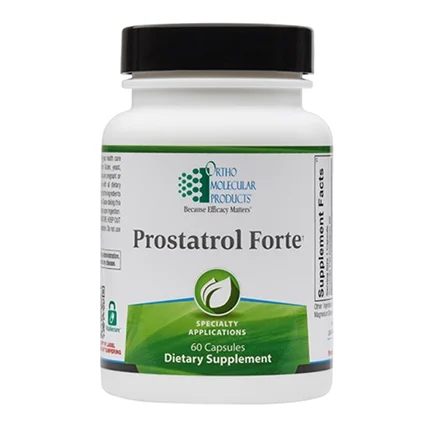 prostatrol forte, ortho molecular products, vitamins, theramineral, the woodlands, supplements