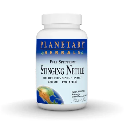 stinging nettle, full spectrum stinging nettle, sinus support, planetary herbals, vitamins, supplements, the woodlands, theramineral