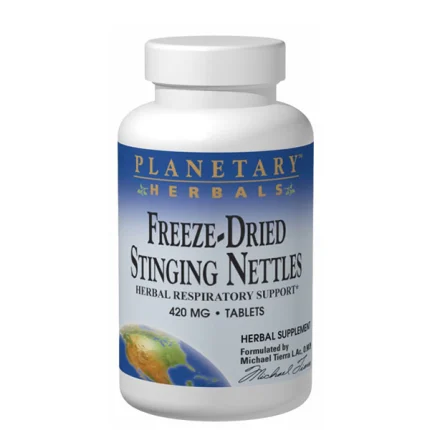 freeze dried stinging nettles, stinging nettles, planetary herbals, vitamins, supplements, theramineral, the woodlands