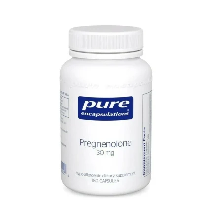 pregnenolone 30mg, pregnenolone, pure encapsulations, the woodlands, vitamins, supplements, theramineral